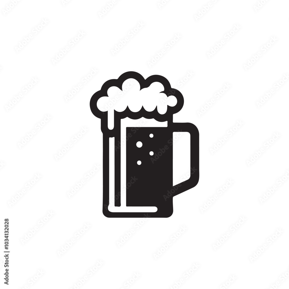 Beer Glass Silhouette Icon - A Stylish and Modern Design Perfect for Brewery Branding, Beverage Marketing, or as a Unique Symbol in Digital and Print Media, Capturing the Essence of Beer Culture.
Beer Glass Silhouette Icon - A Stylish and Modern Design Perfect for Brewery Branding, Beverage Marketing, or as a Unique Symbol in Digital and Print Media, Capturing the Essence of Beer Culture.