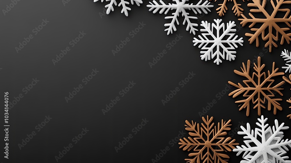 Delicate red and gold snowflakes fall gracefully on a dark background, creating a festive atmosphere ideal for decorating mobile phone screens during the holiday season Delicate red and gold snowflakes fall gracefully on a dark background, creating a festive atmosphere ideal for decorating mobile phone screens during the holiday season