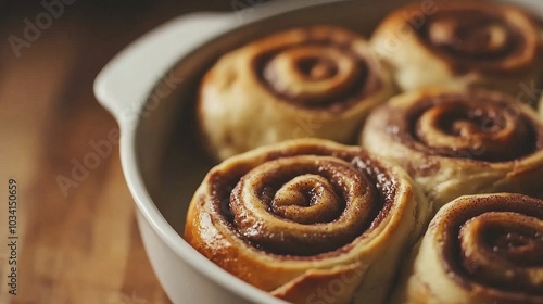 freshly baked cinnamon rolls