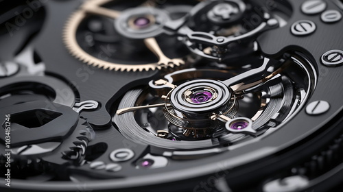 Wallpaper Mural Precision Mechanics Frozen in Time High-Tech Watch Evolution Torontodigital.ca