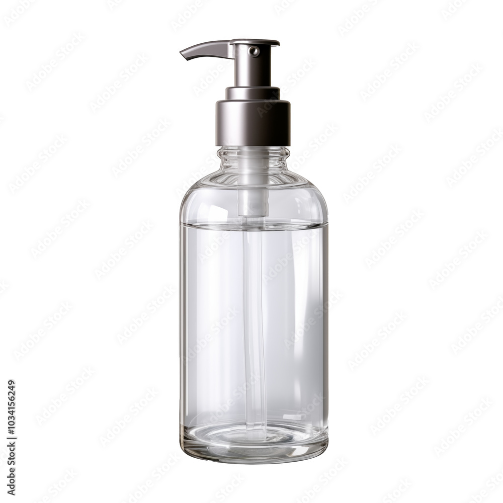 glass pump bottle glass pump bottle