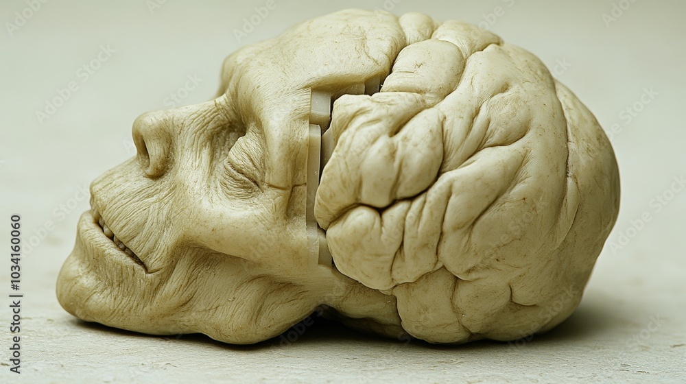 Human Brain Anatomy Skull Model Study Human Brain Anatomy Skull Model Study