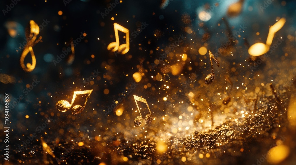 Flying Music Notes Flying Music Notes