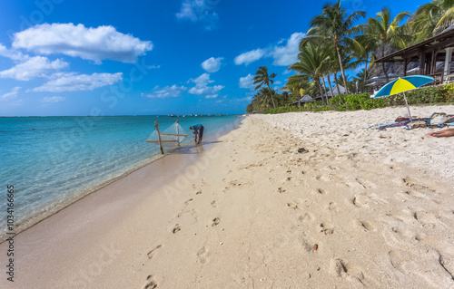 Plage du sud de l’île Maurice 