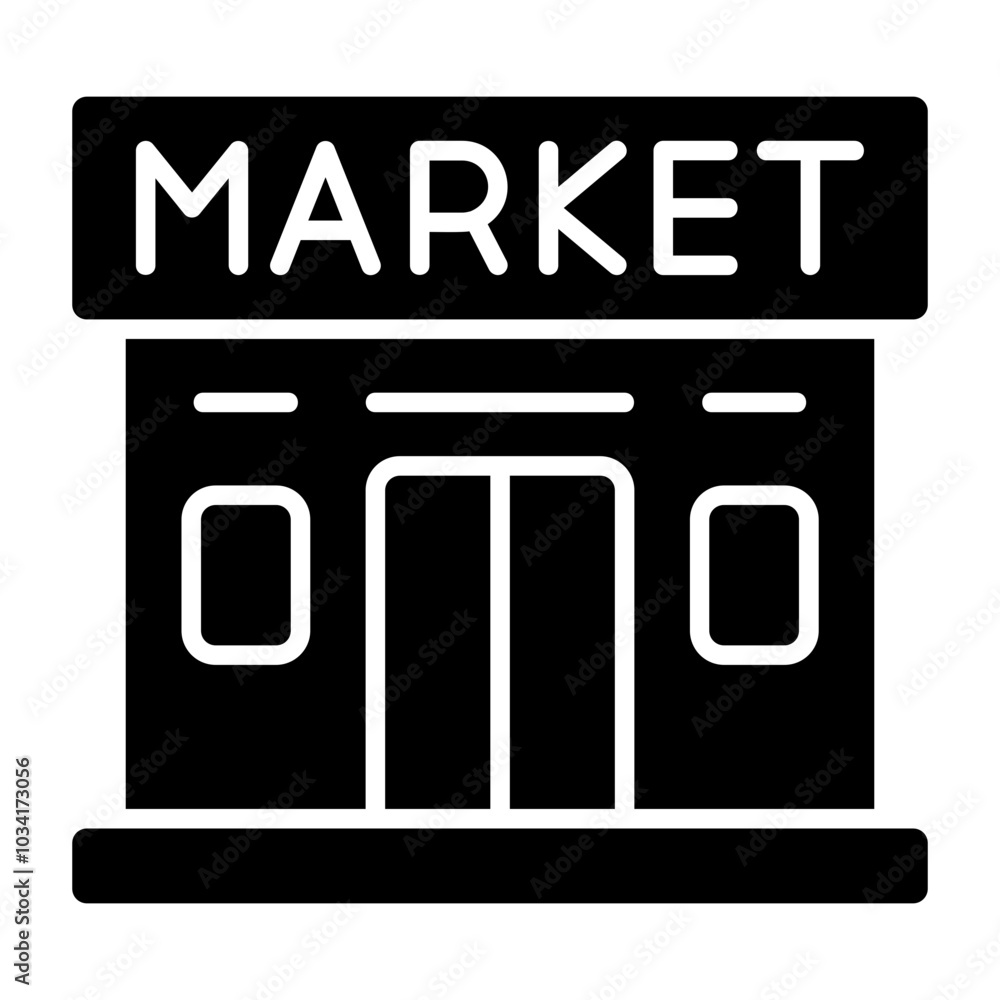Supermarket Icon Supermarket Icon
