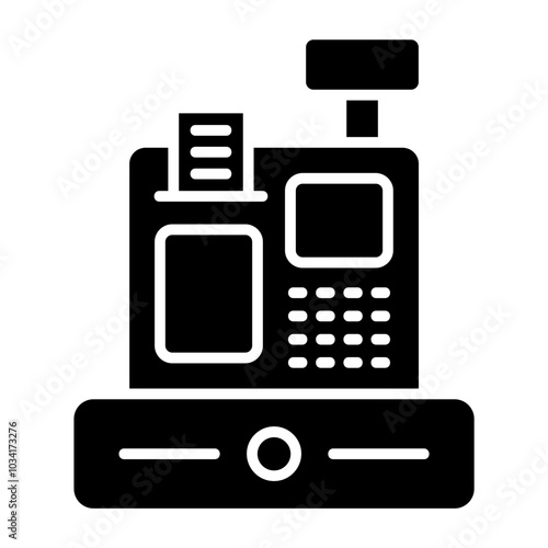 Cashier Machine Icon