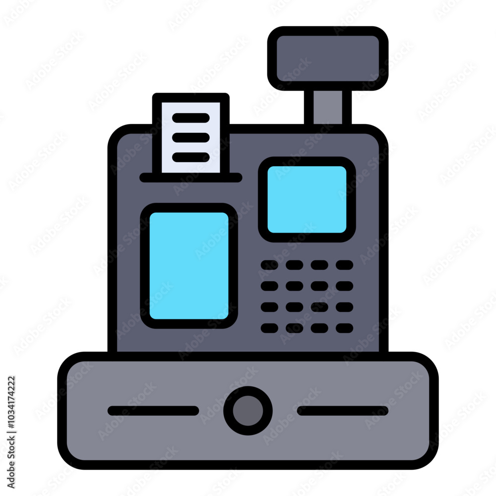 Cashier Machine Icon Cashier Machine Icon