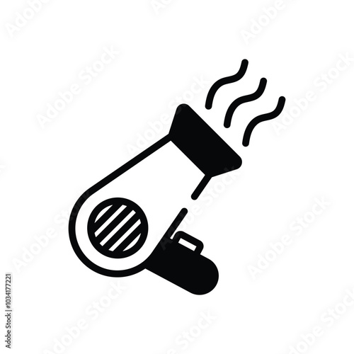 Hair Dryer vector icon