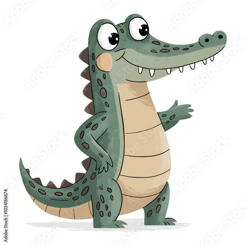 crocodile cartoon
