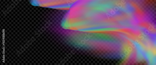 Background of an explosion of colorful smoke clouds.Multicolor fog with blue and yellow particles.Explosions of color powder.