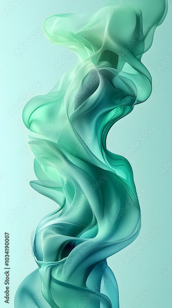 Minimalist Background Featuring Soft Green and Blue Tones with Gentle Gradients Minimalist Background Featuring Soft Green and Blue Tones with Gentle Gradients