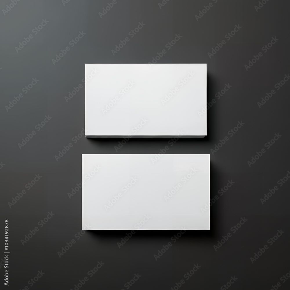 Fototapeta premium Business card design mockup