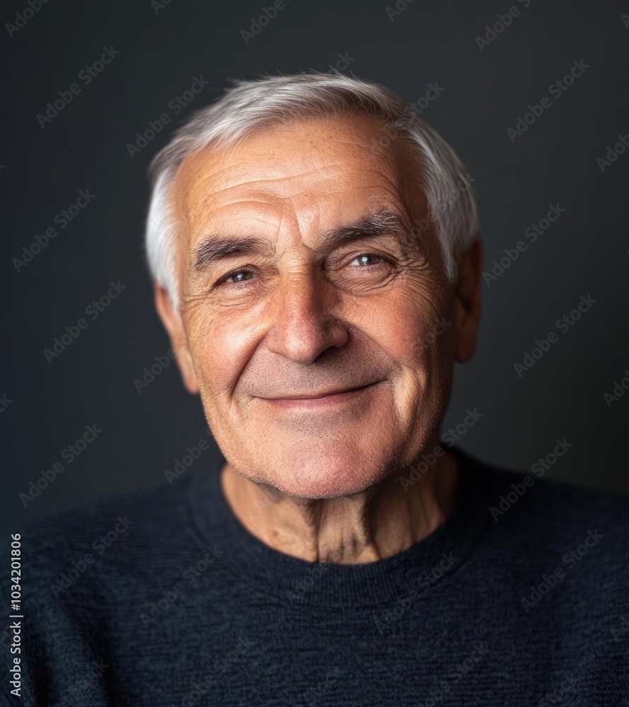 Obraz premium anziani e felici