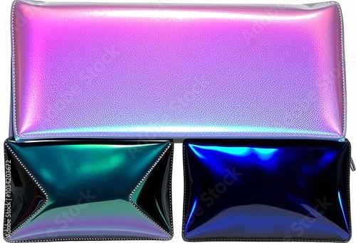 Holographic Clutches Clutches with holographic finishes that shi