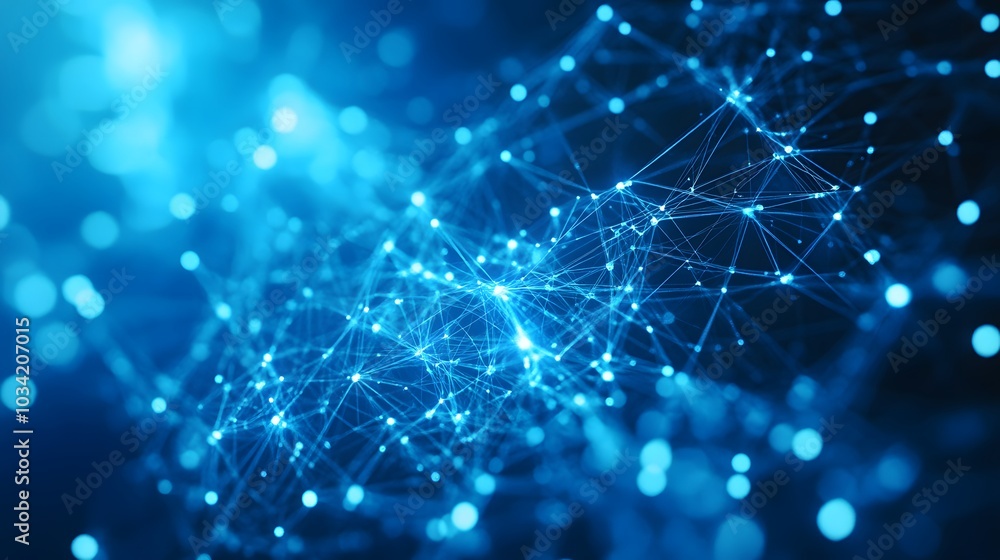 Blurry abstract 3d Rendering Abstract Background blue Network concept . Blurry abstract 3d Rendering Abstract Background blue Network concept .