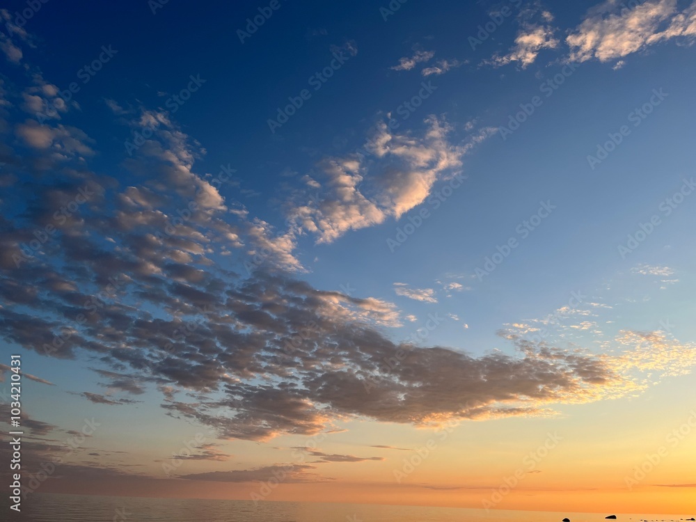 Fototapeta premium sunset at the beach