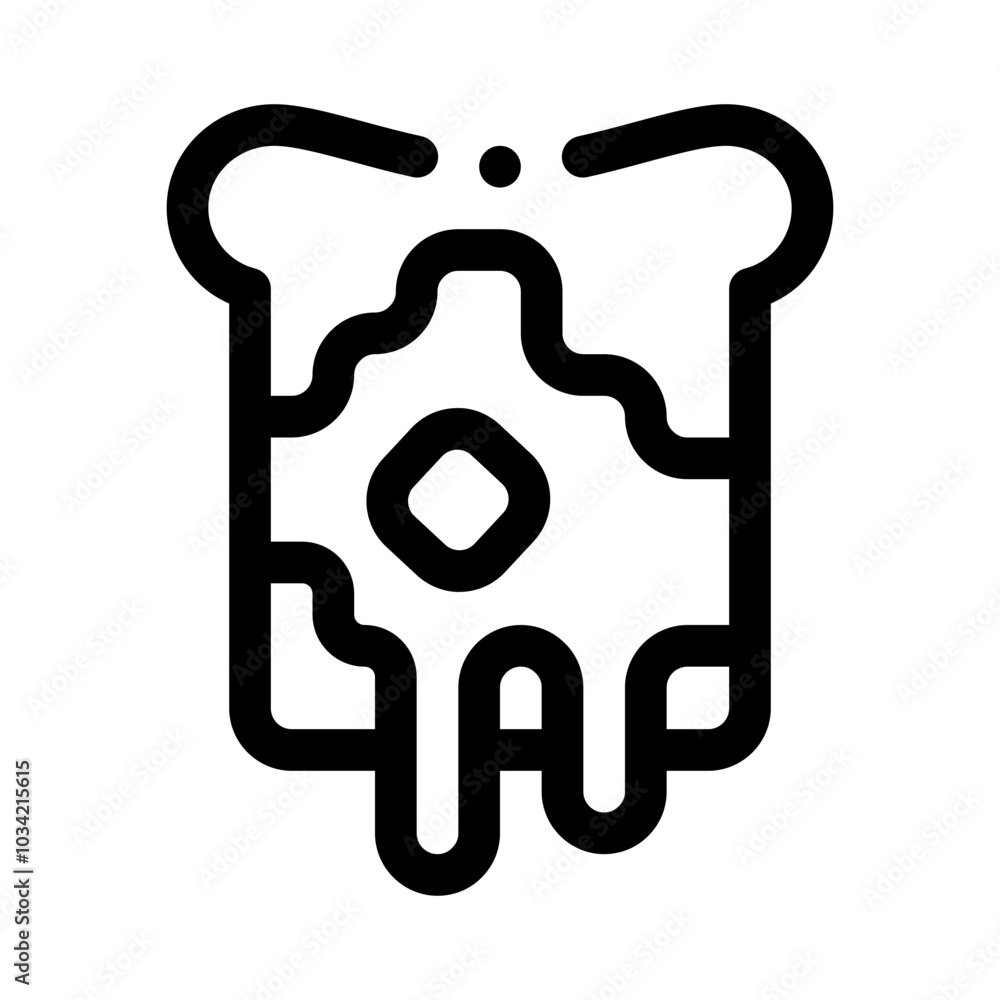 French Toast line icon French Toast line icon