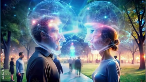 Telepathic Communication with beautiful people