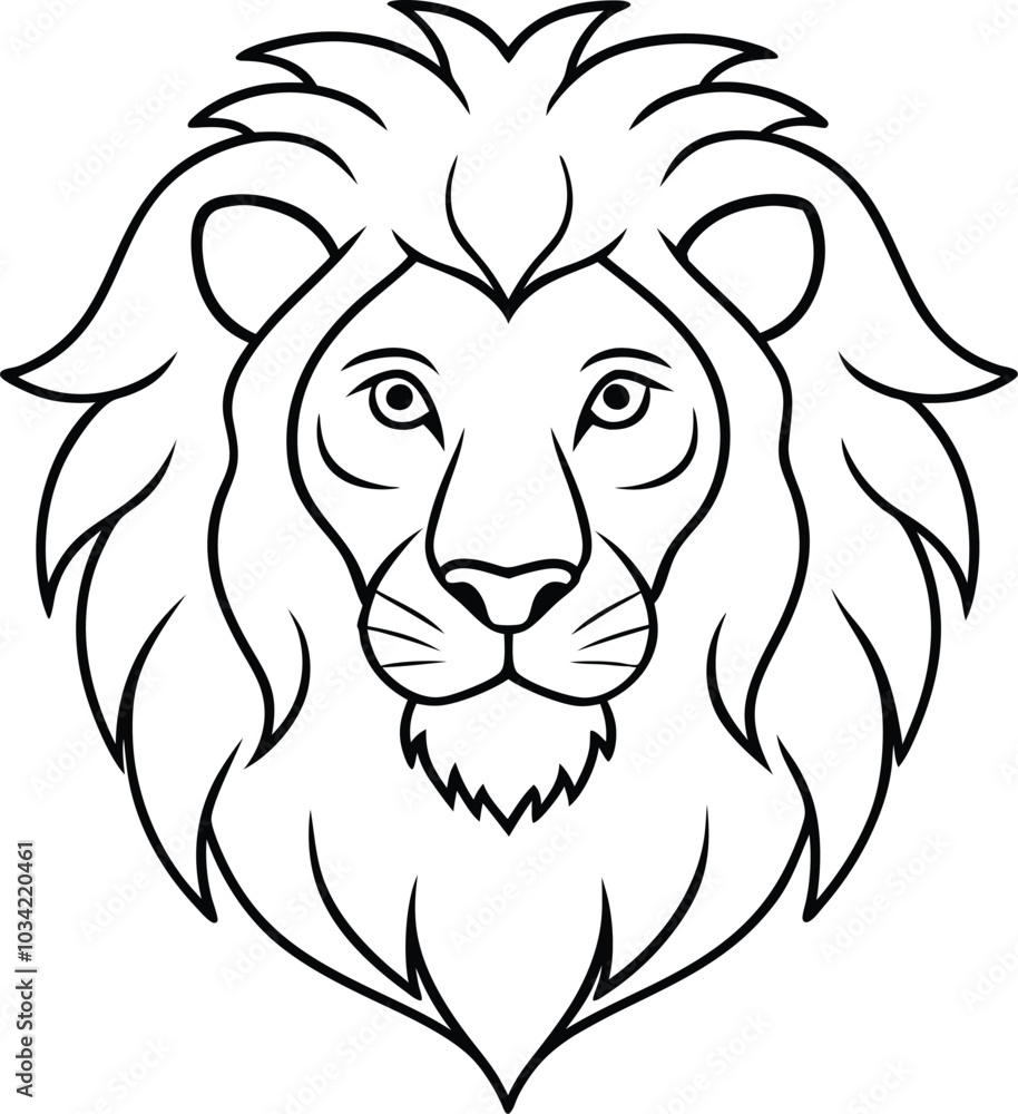 lion head vector lion head vector