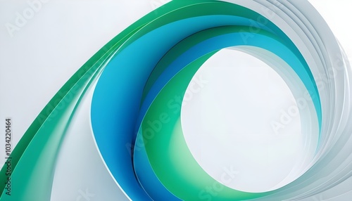 Abstract art blur fluid gradient wallpaper, 3d gradient background illustration