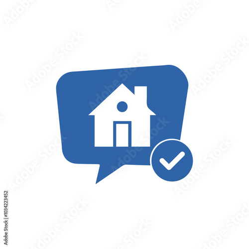 Address icon with check sign. Address icon and approved, confirm, done, tick, completed symbol. Vector icon