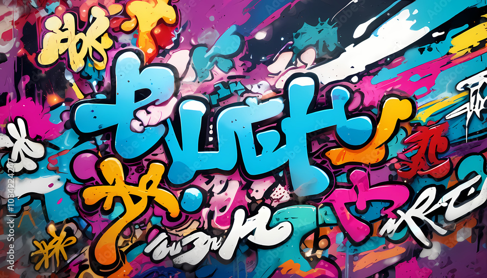 Fototapeta premium pop art artistic background, Abstract-Art, Painting-Art, Provocative-Art, Watercolor-Art