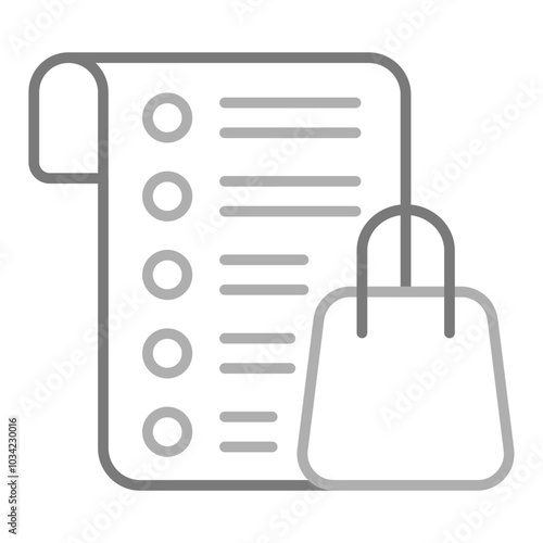 Shopping List Icon