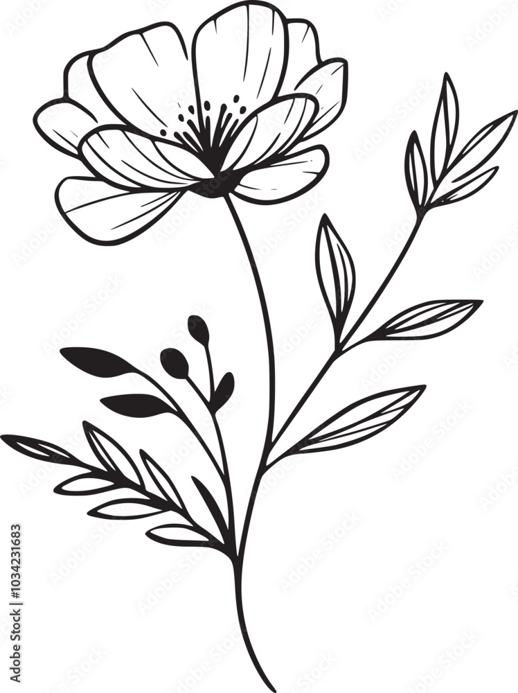 his is an illustration of flowers in a simple and modern line art style.
his is an illustration of flowers in a simple and modern line art style.