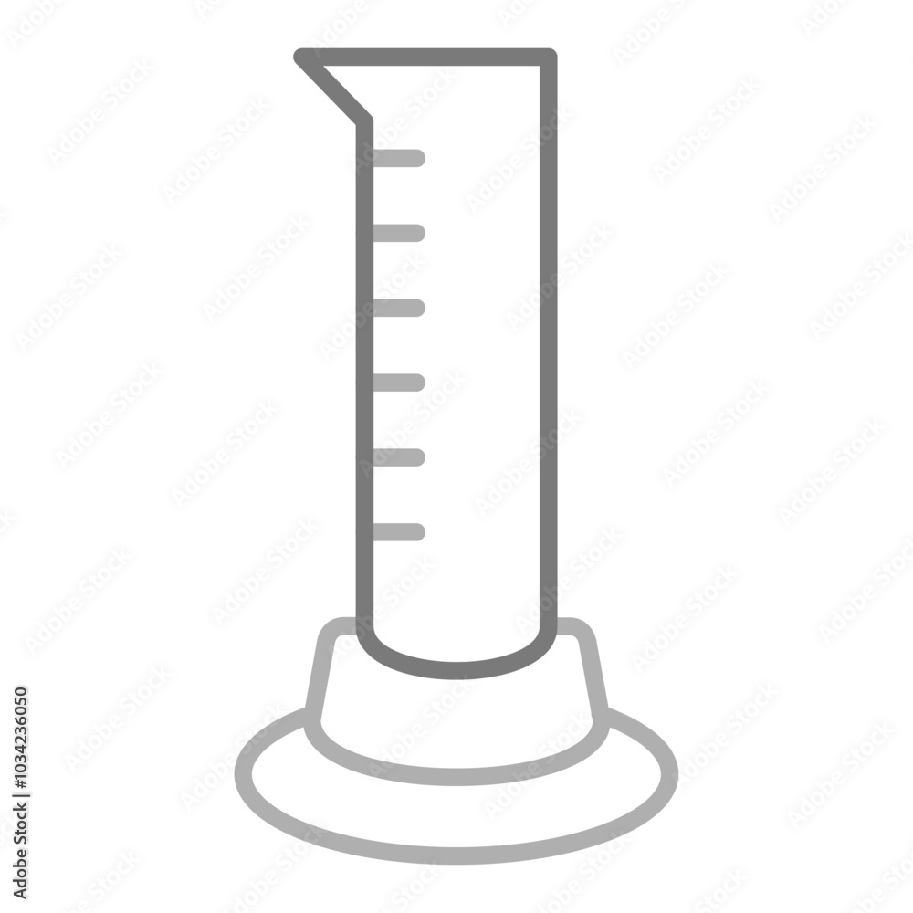 Graduated Cylinder Icon Graduated Cylinder Icon