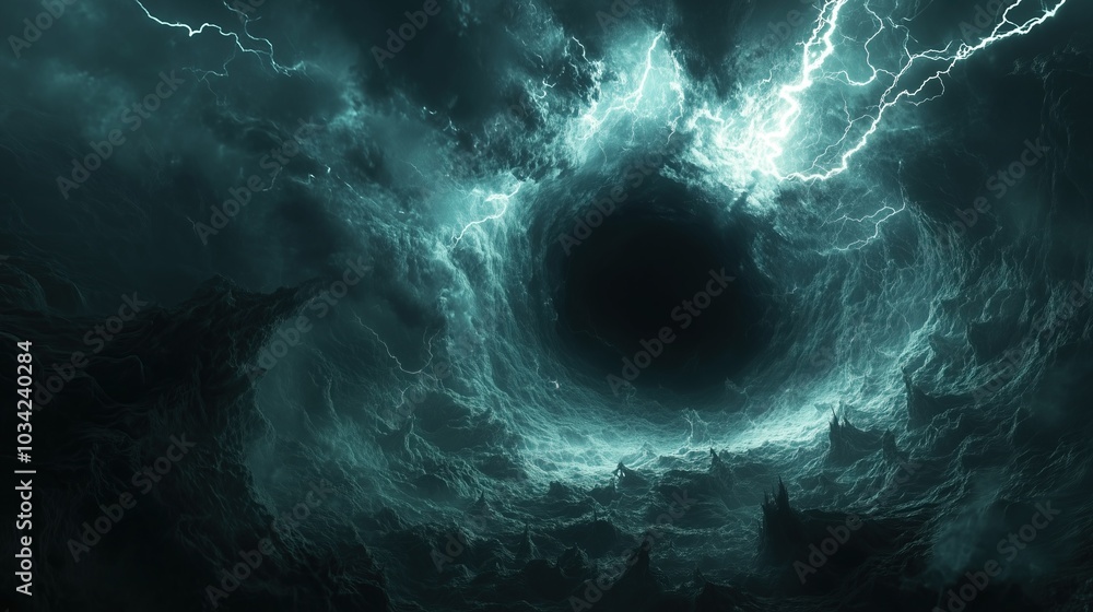 dark ambient abstract background, a scary dark black hole dark ambient abstract background, a scary dark black hole