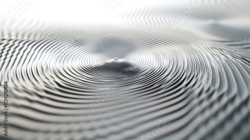 Circular patterns that seem to rotate endlessly creating a sense of continuous flow