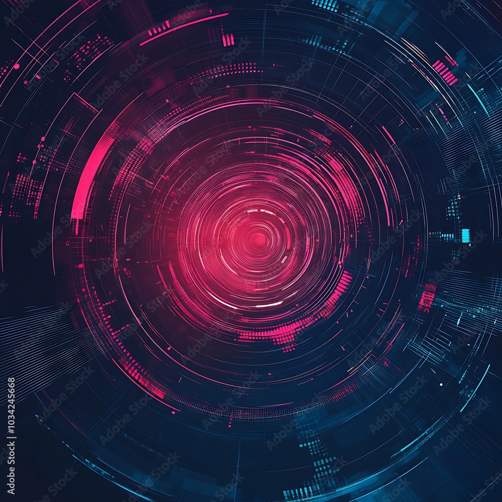 A vibrant abstract design featuring circular patterns and glowing elements, representing technology and digital themes. A vibrant abstract design featuring circular patterns and glowing elements, representing technology and digital themes.