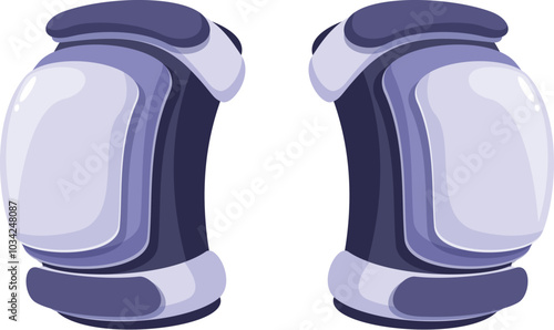 Modern knee pads ensuring safety during various activities, protecting joints from potential injuries
