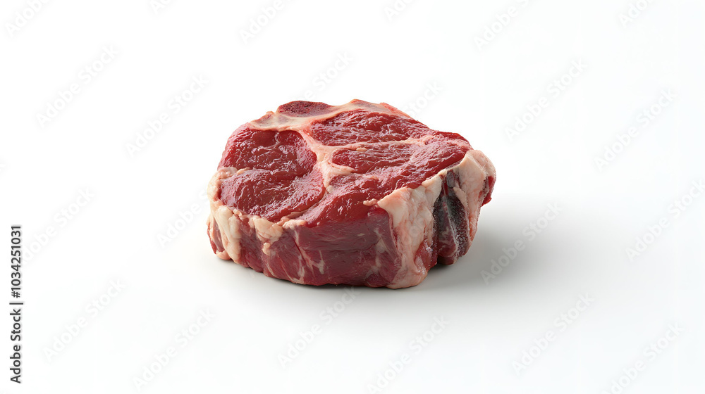 Freshly cut beef tenderloin displayed on a clean white background, showcasing rich color and texture, ideal for culinary presentations. Freshly cut beef tenderloin displayed on a clean white background, showcasing rich color and texture, ideal for culinary presentations.