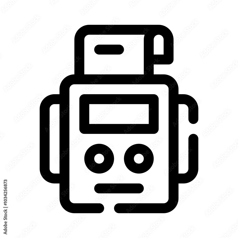 POS Machine line icon POS Machine line icon