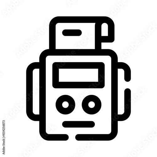 POS Machine line icon