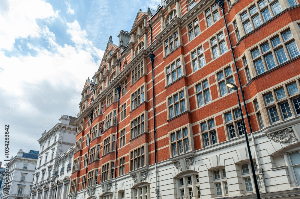 Exterior of building in London, England Exterior of building in London, England