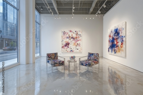 Art Gallery Showcase Displa...
