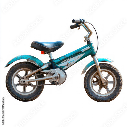 Child Bicycle Isolated