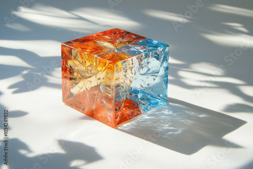 Crystal Prism Refracting Li...