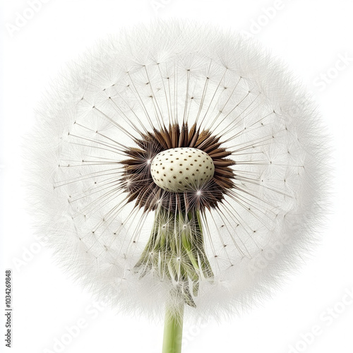 Dandelion Seed Isolated