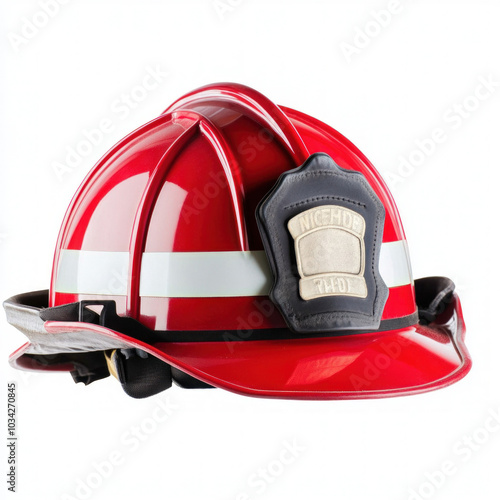 Fireman Helmet Isolated