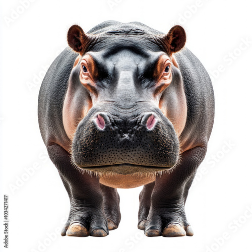 Hippopotamus Isolated