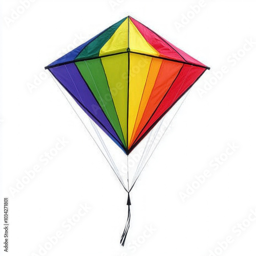 Kite Isolated On White