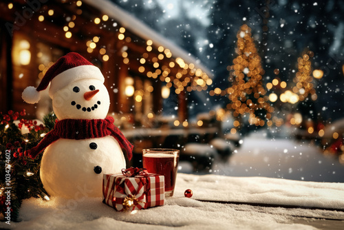 Snowy Outdoor Christmas Par...