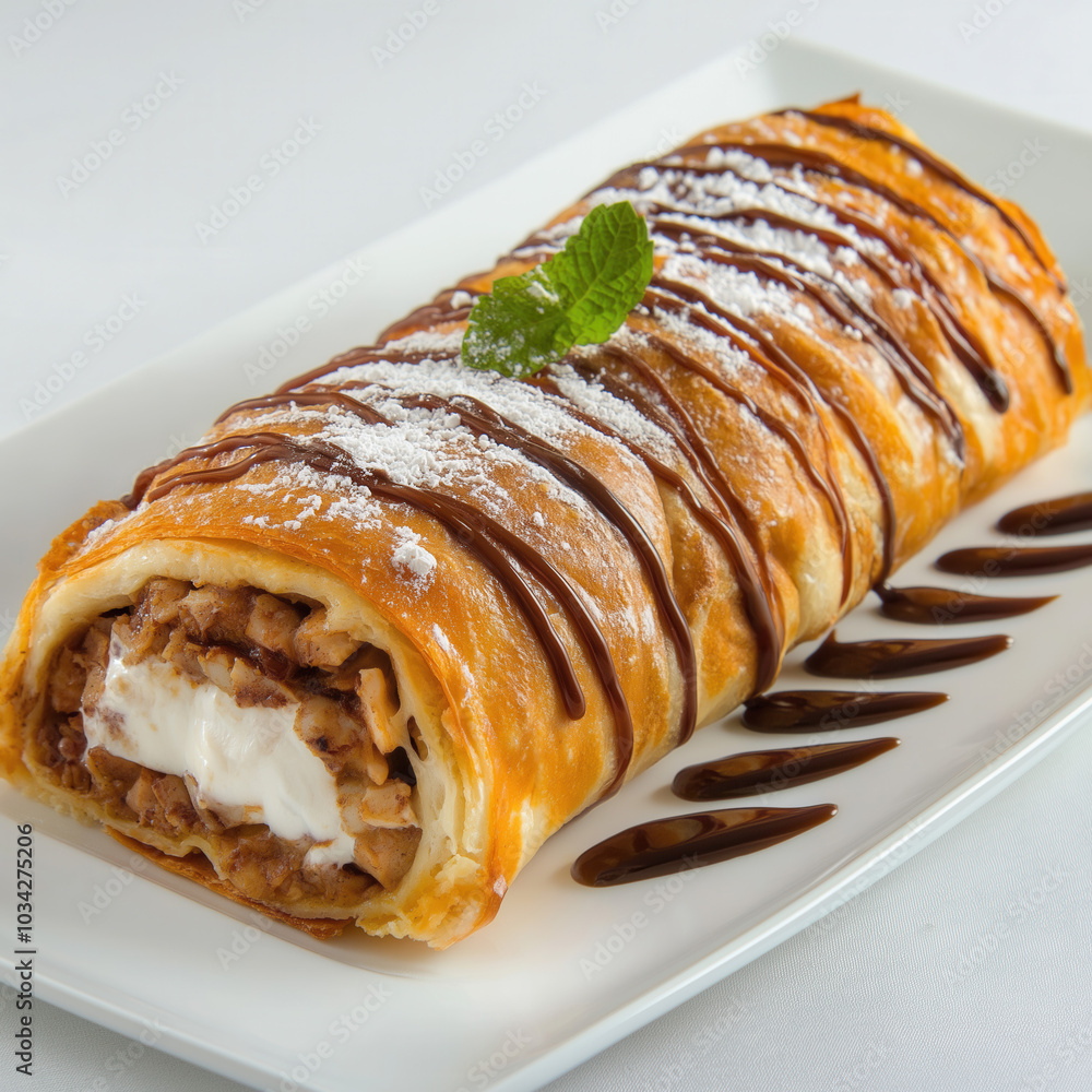 Strudel Isolated Strudel Isolated