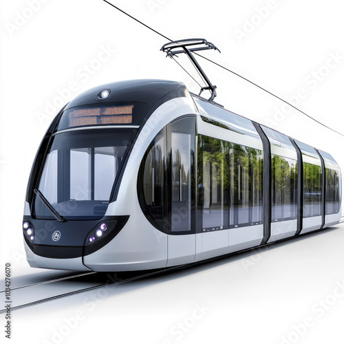 Tram Isolated