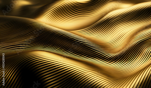 Wallpaper Mural abstract background with waves Torontodigital.ca