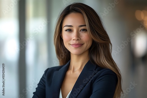 Confident Businesswoman in Modern Office Free Download Confident Businesswoman in Modern Office - GFXLoad