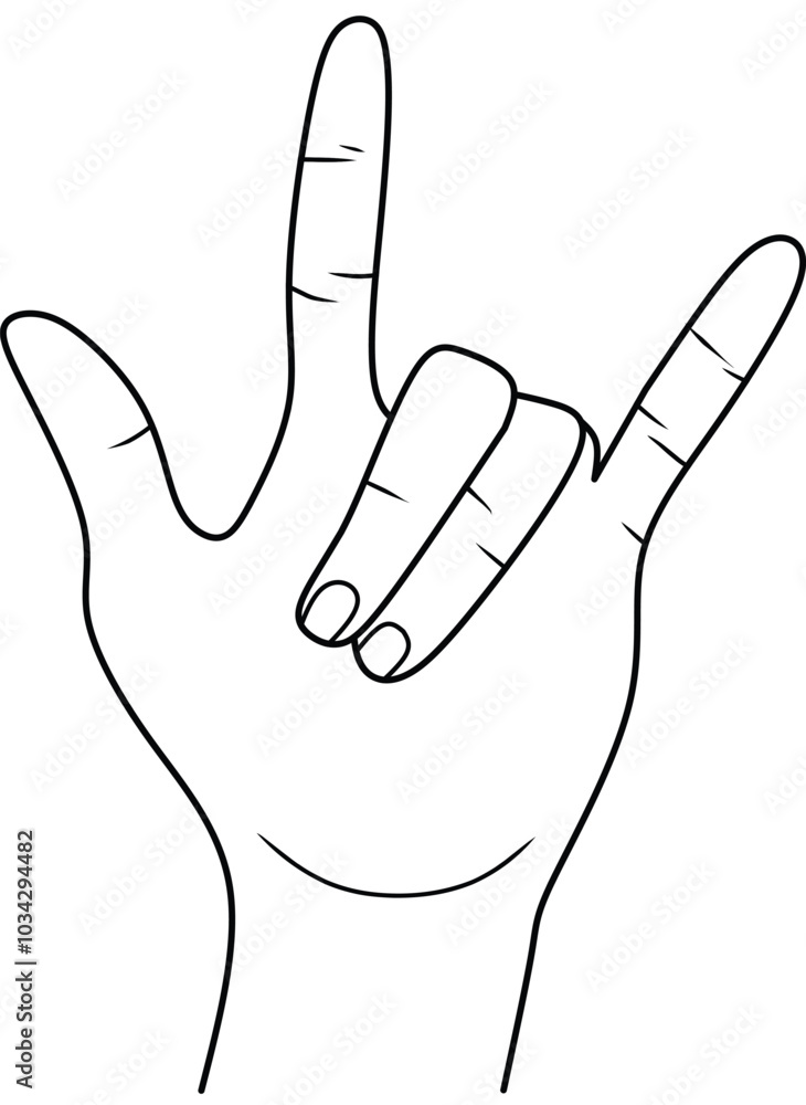 sign with hand sign with hand